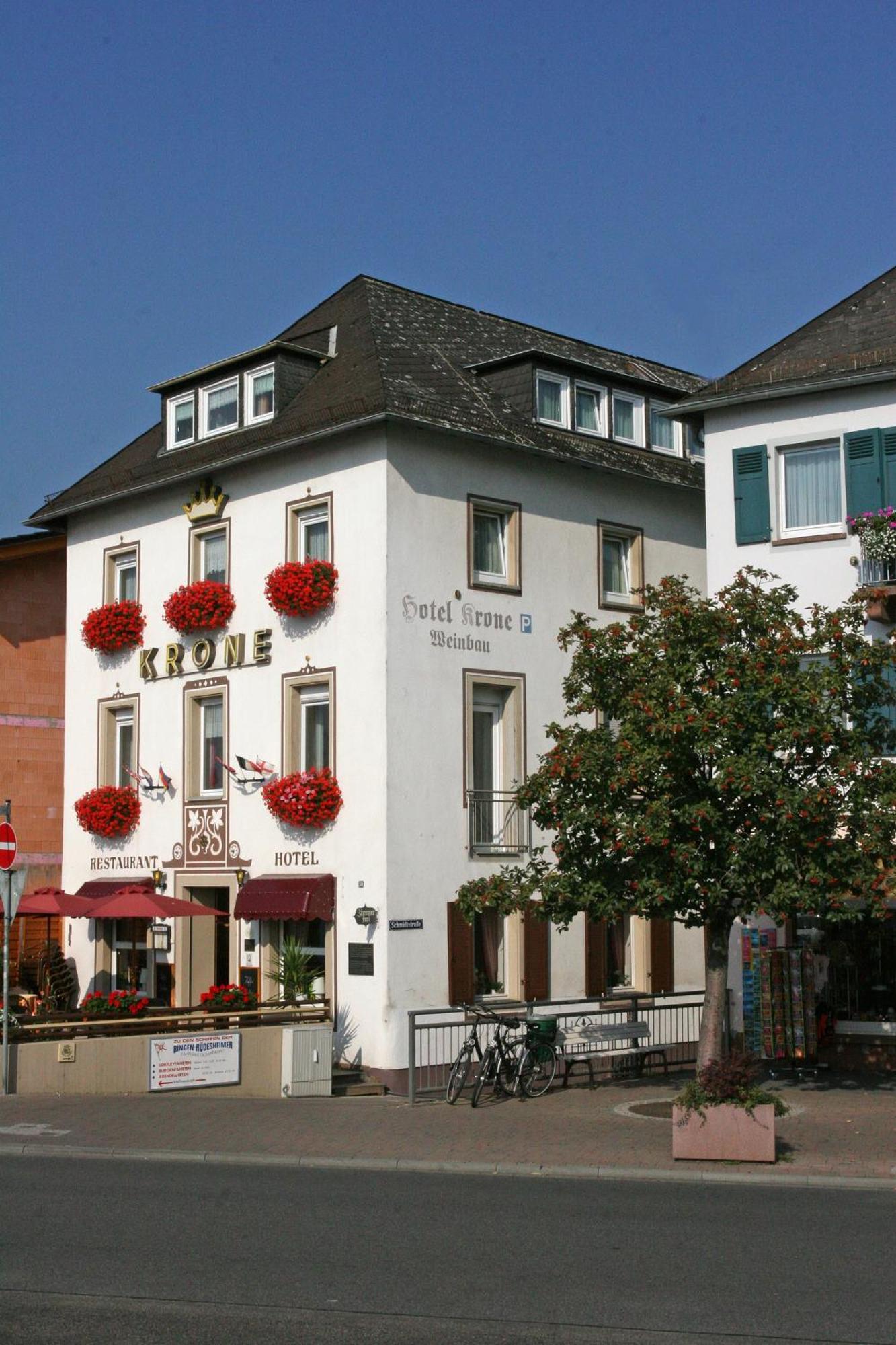 Hotel Krone Ruedesheim Rüdesheim am Rhein Exteriér fotografie