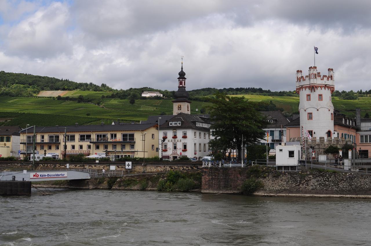 Hotel Krone Ruedesheim Rüdesheim am Rhein Exteriér fotografie